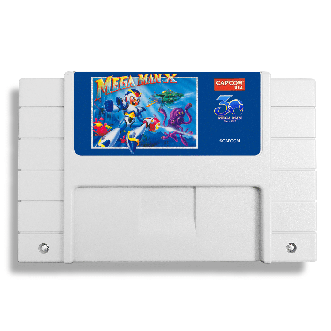Capcom relanza Mega Man 2 y Mega Man X en cartuchos