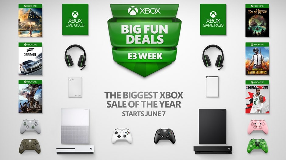 La mayor venta de Xbox del año comienza el 7 de junio
