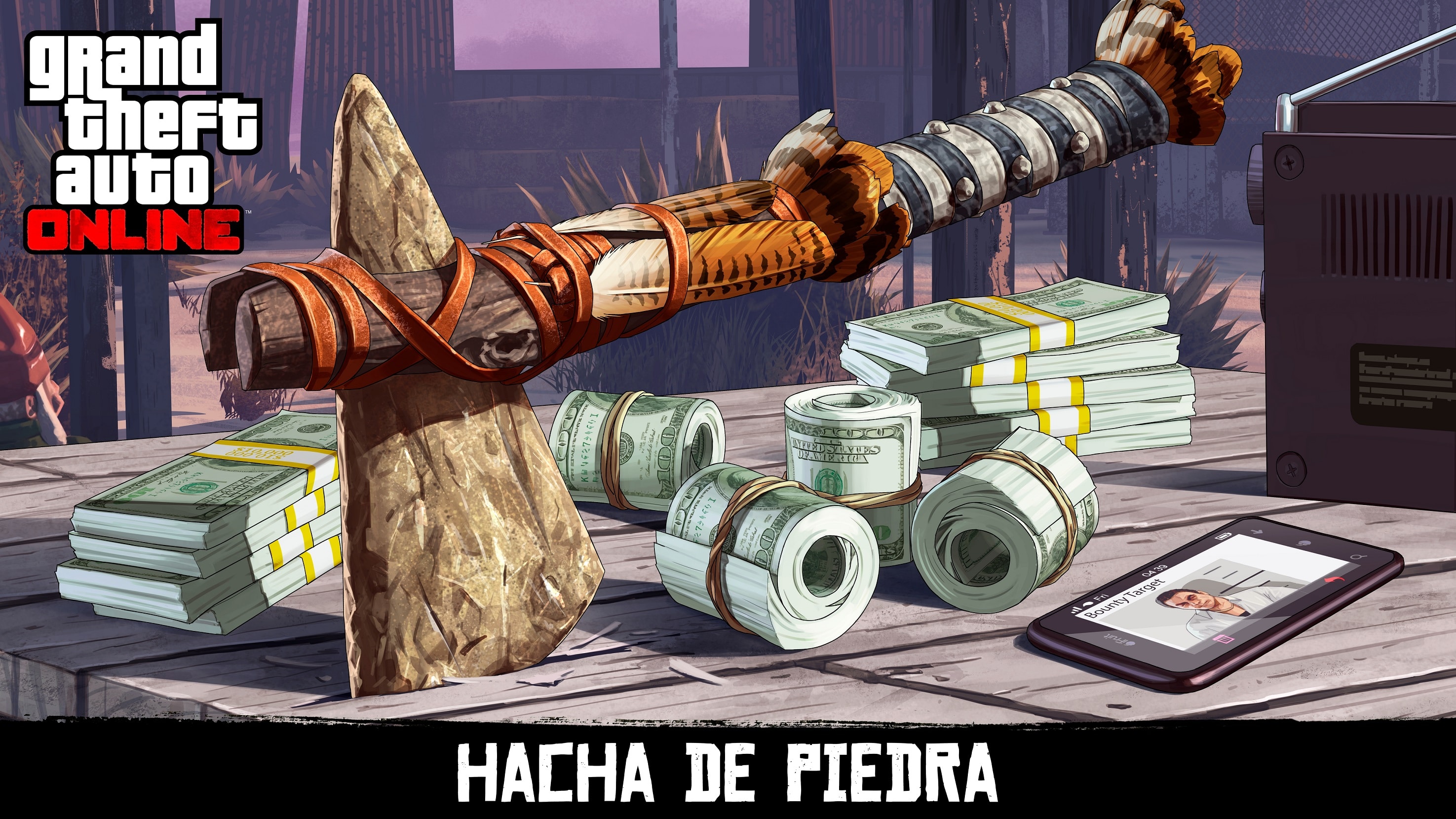 Hacha de Piedra - GTA Online - SP-GamersRD
