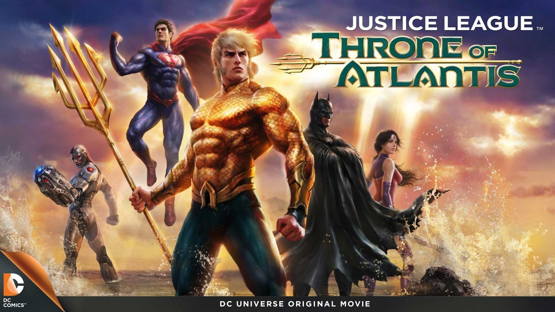 Liga de la Justicia Trono de Atlantis-GamersRD