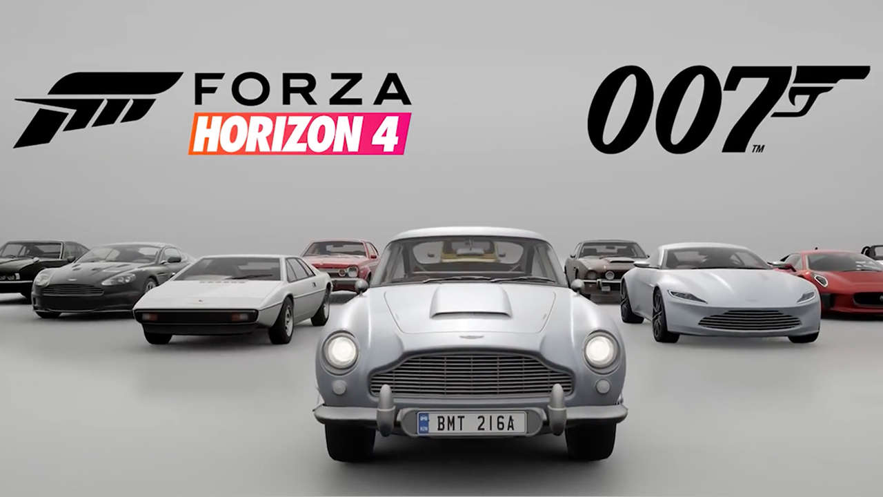 Forza Horizon 4 recibirá muchos autos de James Bond