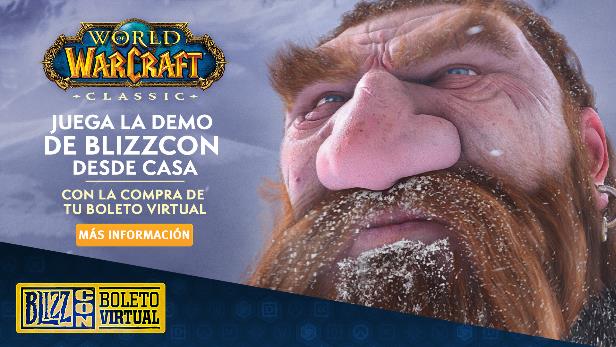 World of Warcraft Classic con el Boleto Virtual de BlizzCon-GamersRD