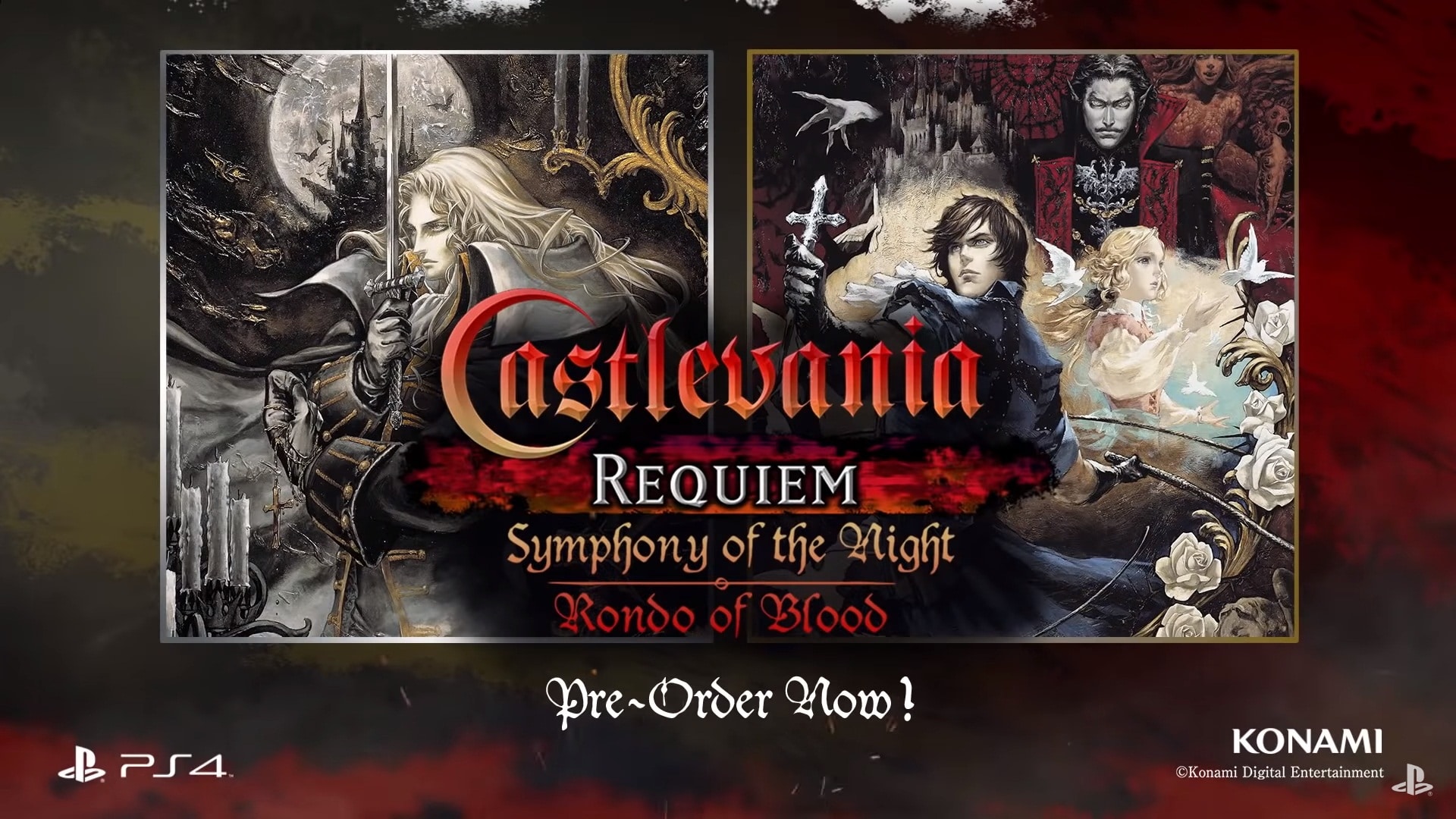 Anunciado oficialmente Castlevania Requiem: Symphony of the Night & Rondo of Blood