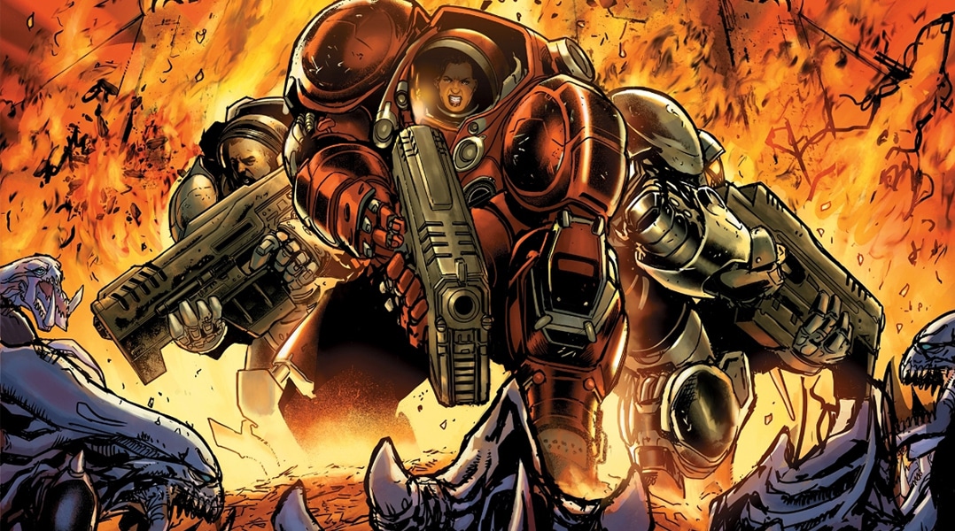 Revelan nuevo comic de StarCraft: Soldiers por Dark Horse