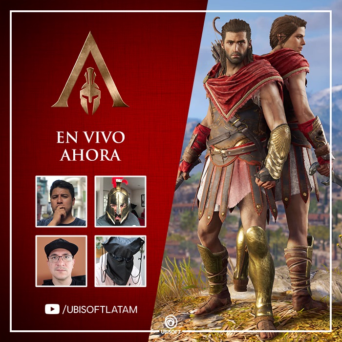 EN-VIVO-Lanzamiento-Assassin’s Creed Odyssey-UBISOFT-GamersRD
