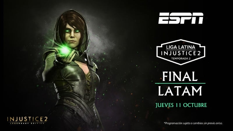 Warner Bros, Gamelta Y ESPN traerán la final regional de la liga latina Injustice 2 GamersRD