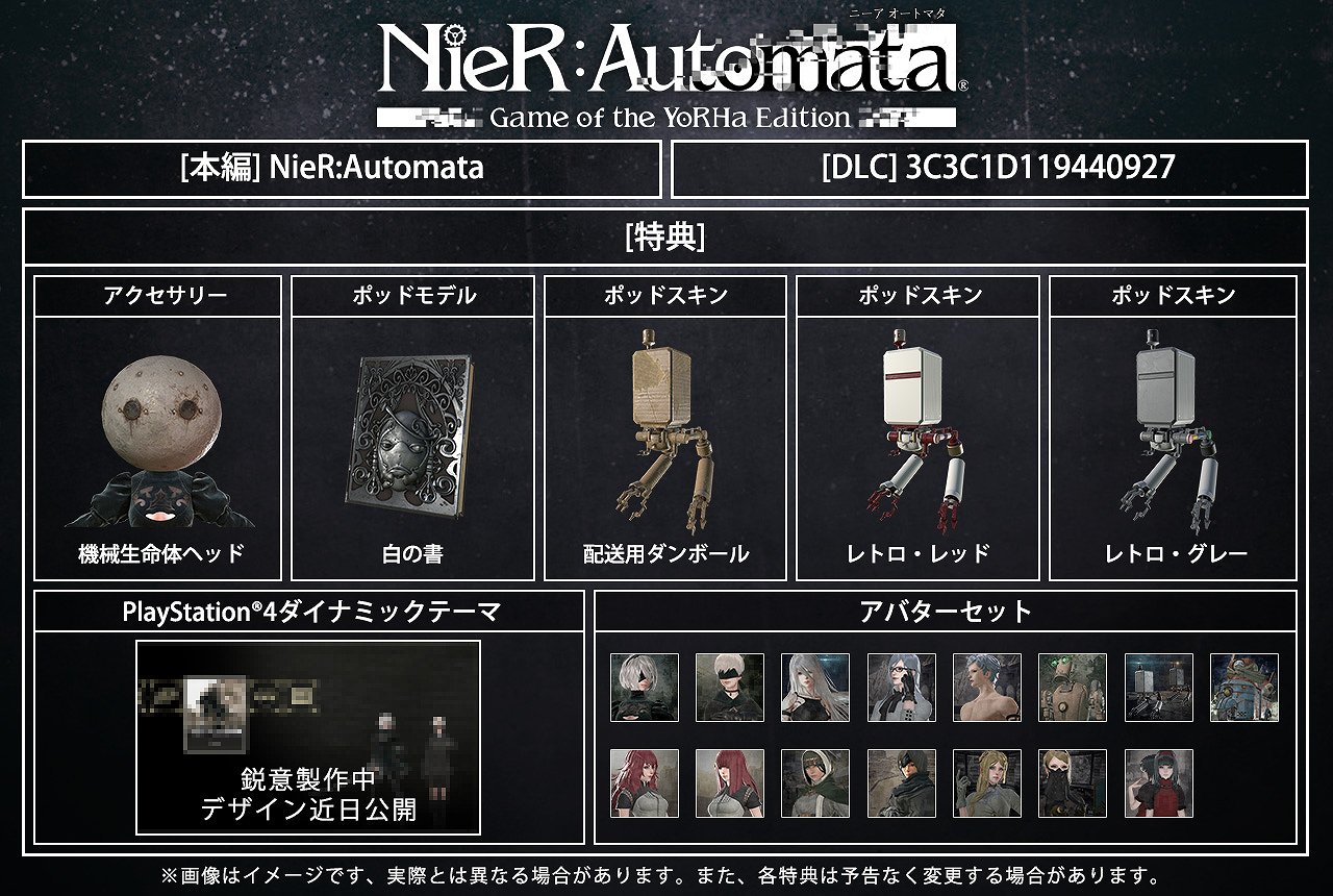 Square Enix confirma NieR: Automata Game of the YoRHa Edition