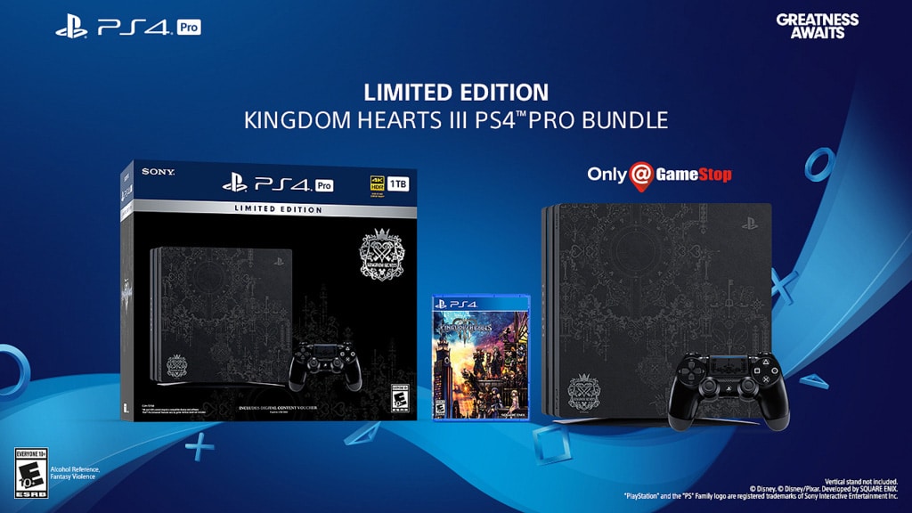 PS4 Pro de Kingdom Hearts 3 -GamersRD