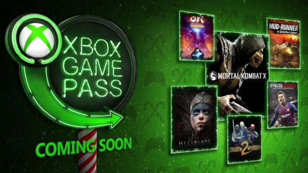 Xbox Game Pass Diciembre