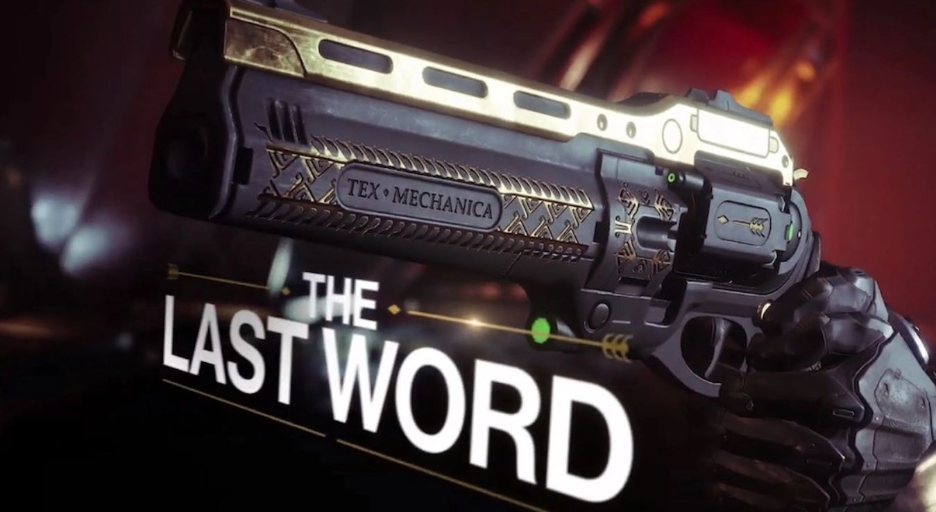 Destiny 2, The Last Word, Black Armory, PS4, Xbox One, Pc , GamersRD