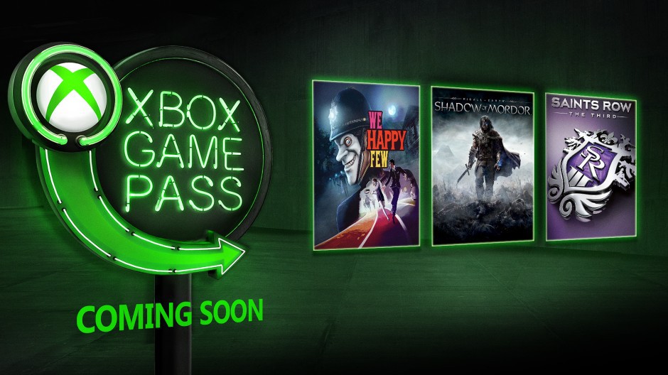 We Happy Few ,Middle-earth, Shadow of Mordor,Xbox Game Pass, GamersRD
