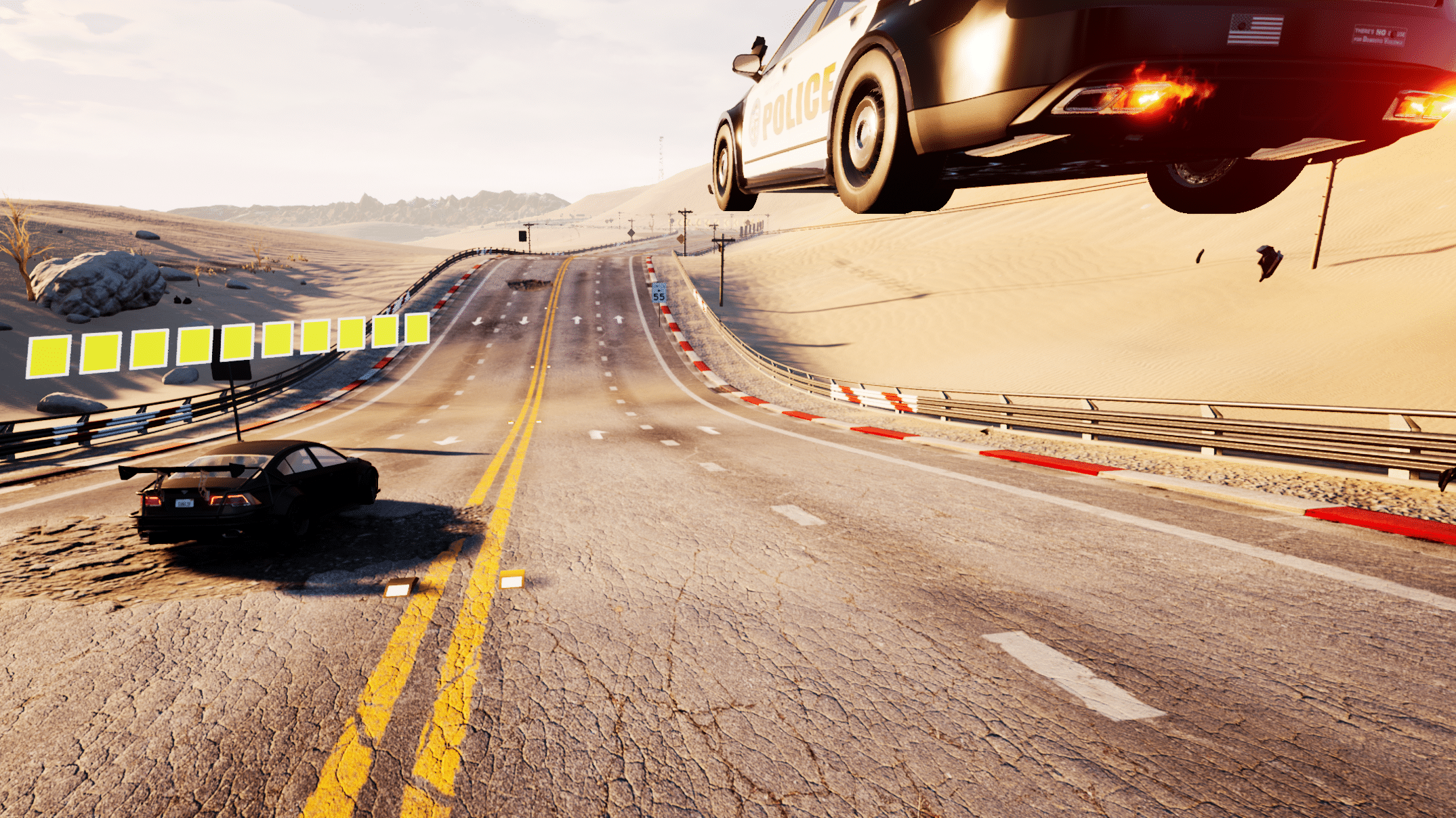 Sucesor Espiritual de Burnout, Dangerous Driving llegará en abril como exclusiva de Epic Games Store en PC