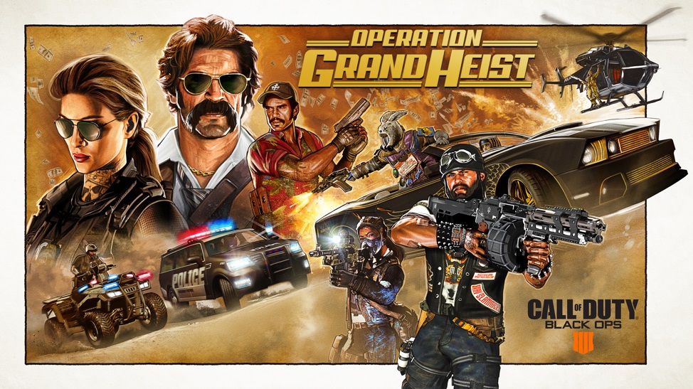 Operation Grand Heist, season,Call of Duty Black Ops 4, GamersRD