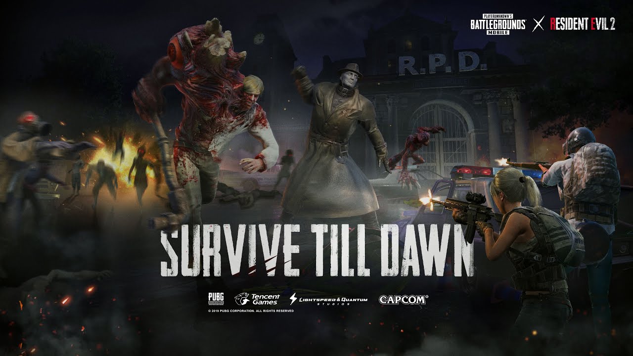 PUBG MOBILE X Resident Evil 2 Crossover Trailer, iOS, android, GamersRD
