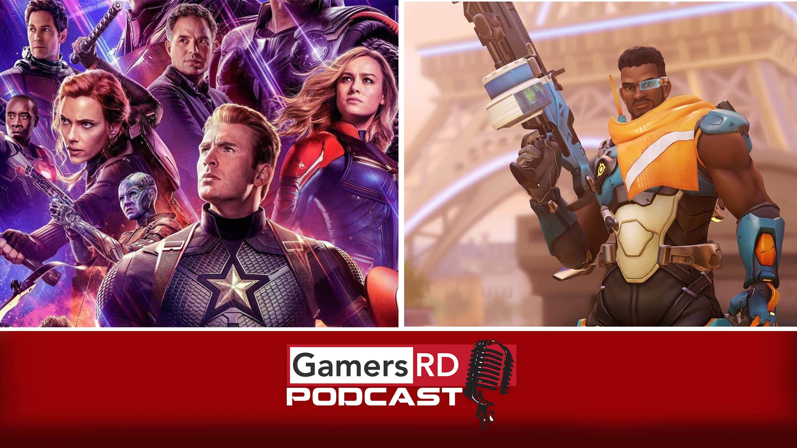 Avengers Endgame, Baptiste, Overwatch, Marvel, Blizzard,GamersRD Podcast #60