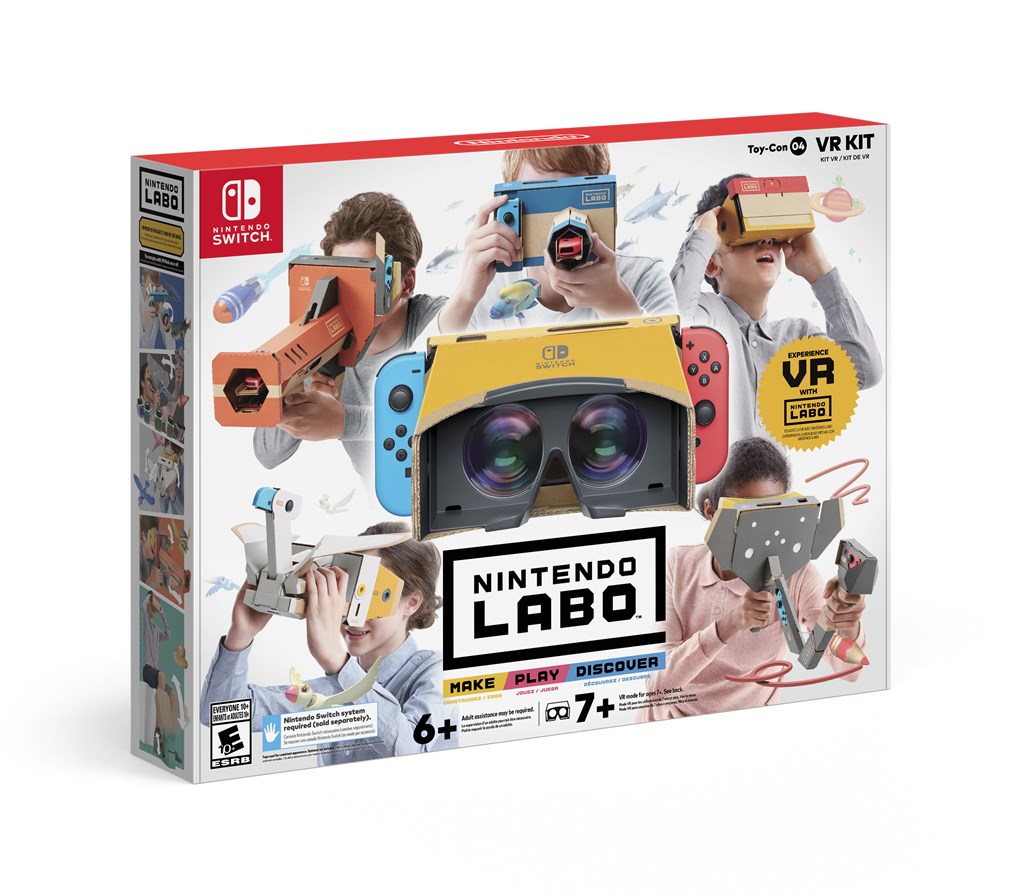 Nintendo Labo VR Kit, nintendo Switch, Nintendo, VR, 1,GamersRD