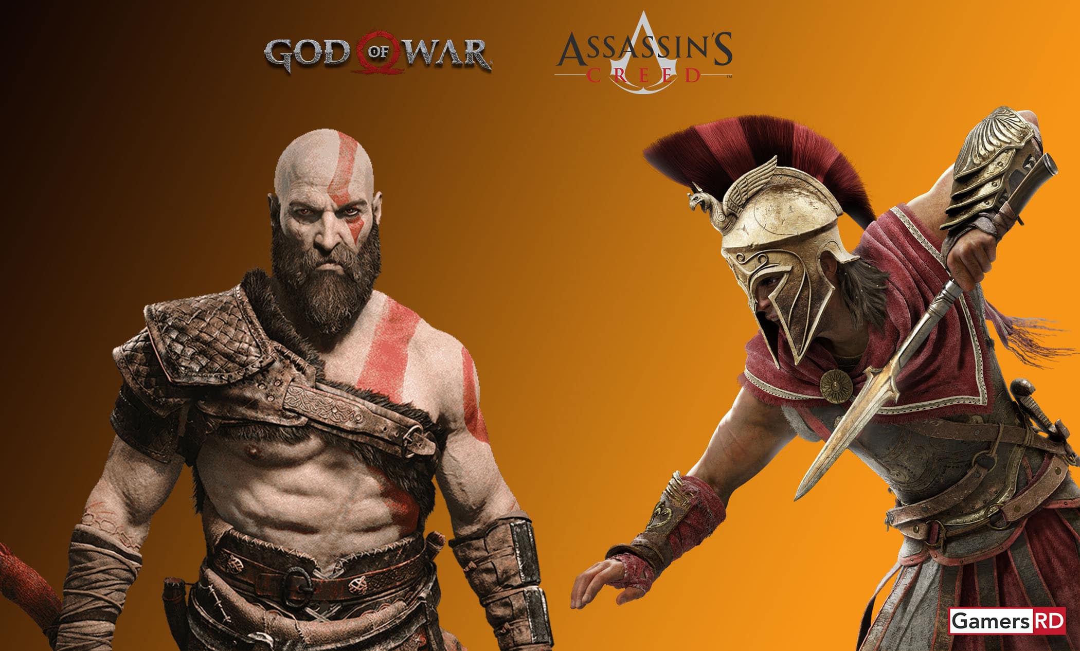Assassin's Creed, God of War, Kratos, GamersRD