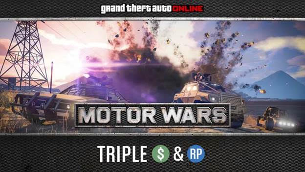 GTA Online, Motor Wars, GamersRD