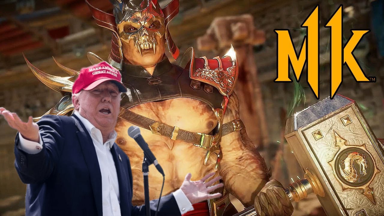 Mortal Kombat 11, MK11, Donald Trump, Shao Kahn, GamersRD