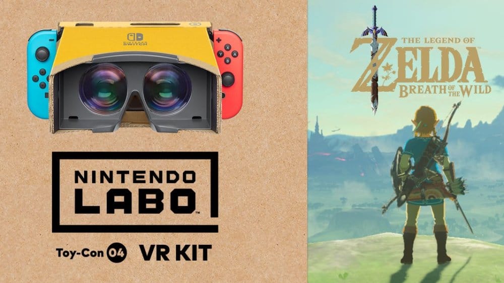 Zelda Breath of the Wild,Labo VR, Nintendo Switch, Takuhiro Dohta, GamersRD