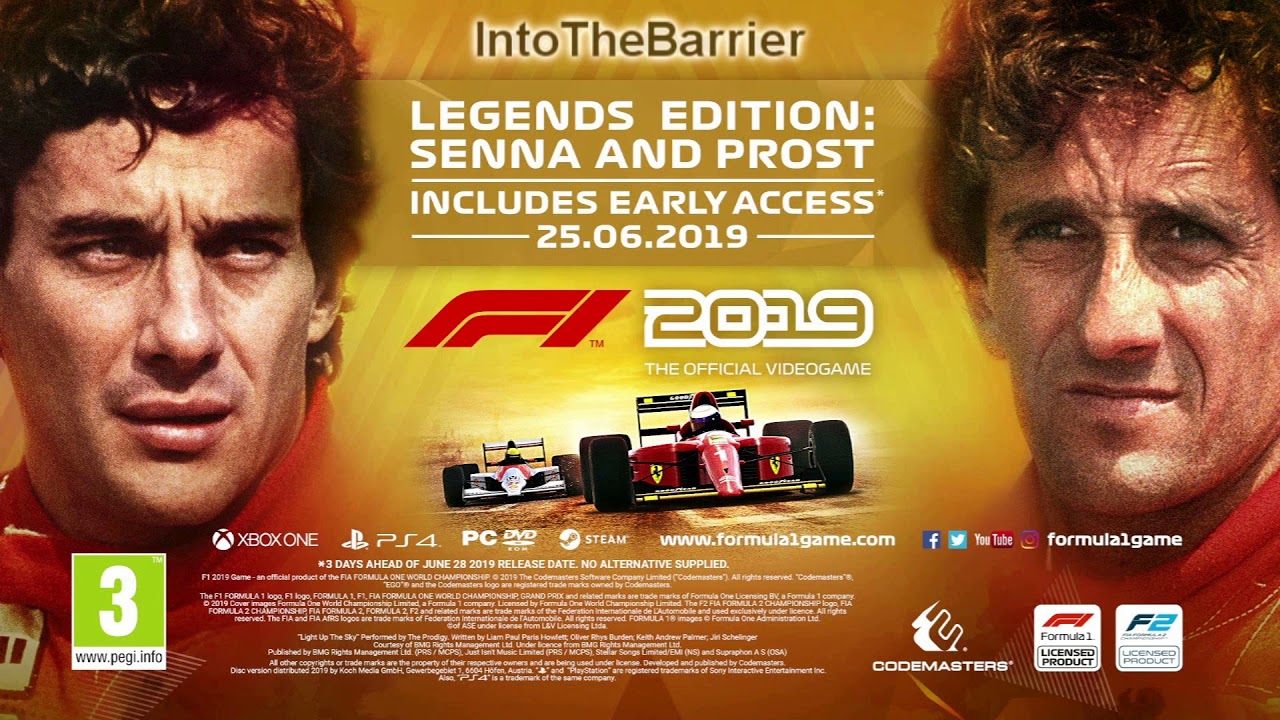F1 2019, Senna vs Pro, GamersRD