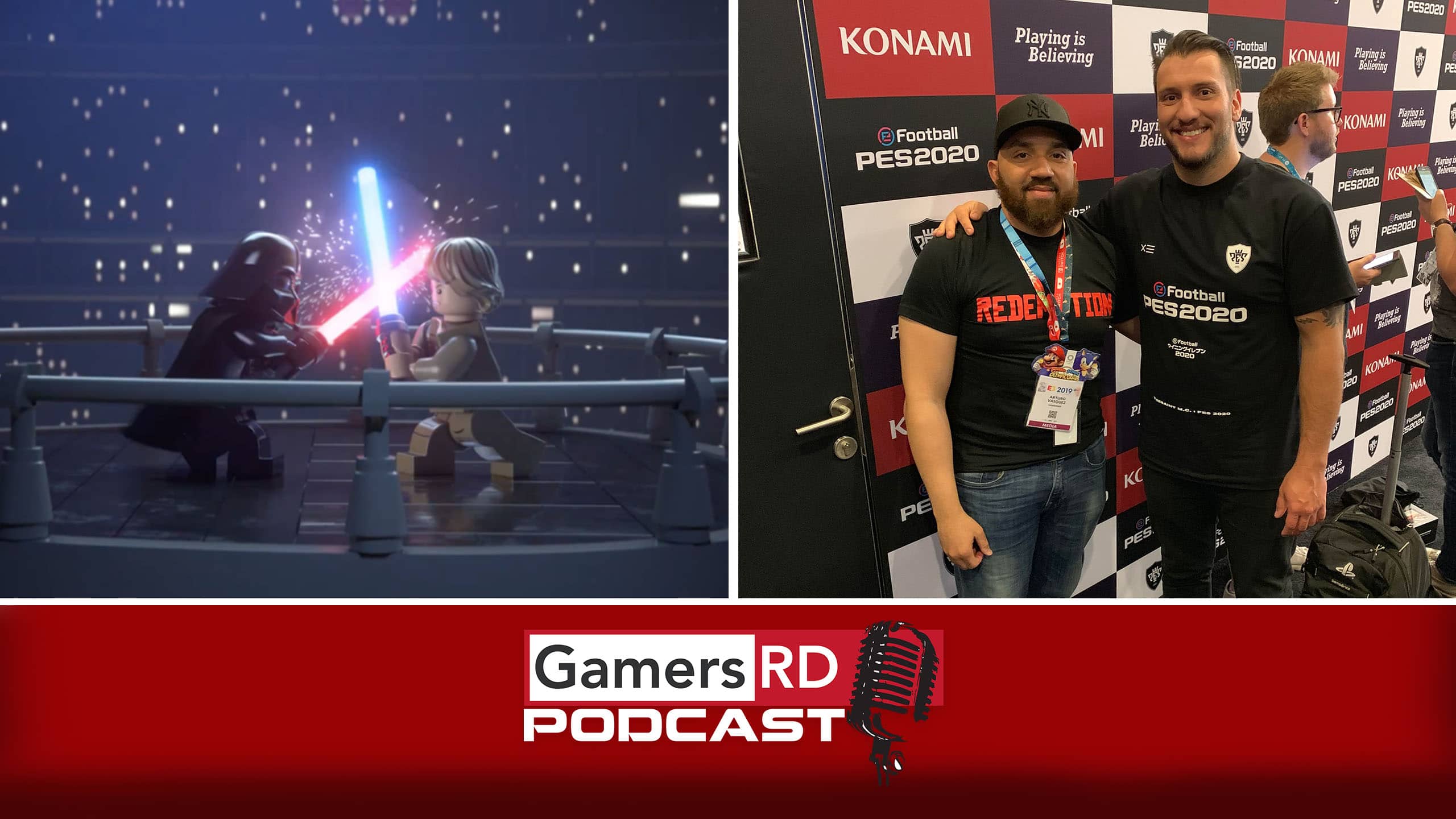 GamersRD Podcast #80 Impresiones de Lego Star Wars The Skywalker Saga entrevista a Andre Bronzoni de PES 2020