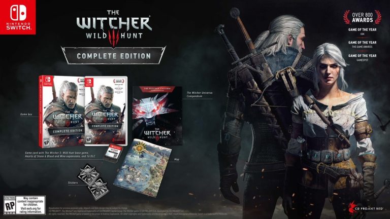 The Witcher 3, Nintendo, Nintendo Switch, CD Project RED,