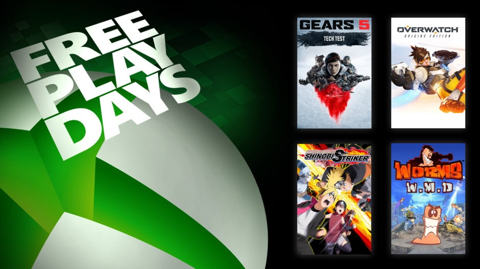 Free Play Days, Xbox One, GamersRD