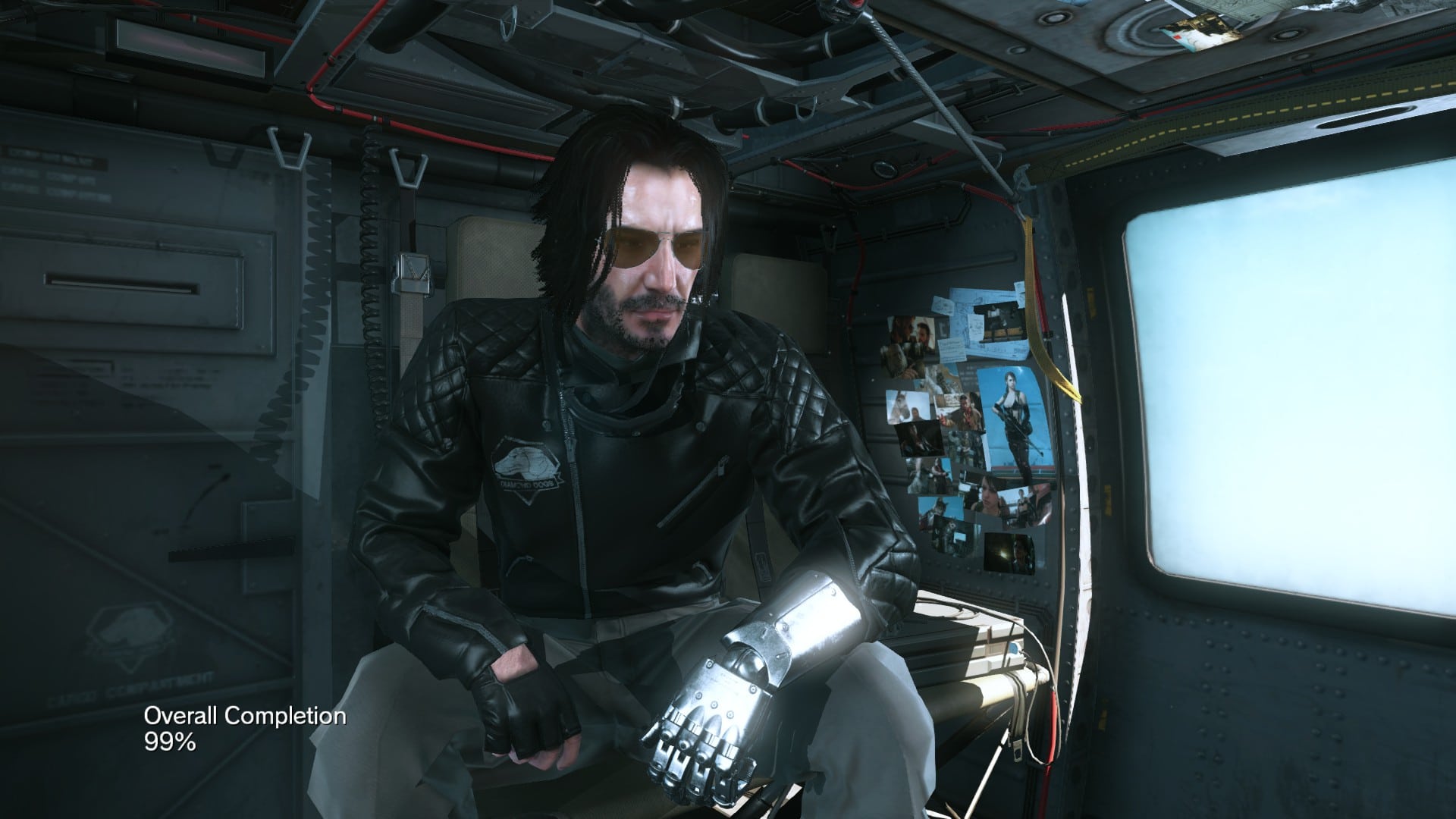 Johnny Silverhand, Cyberpunk 2077, Keanu Reeves , Metal Gear Solid 5, GamerSRD