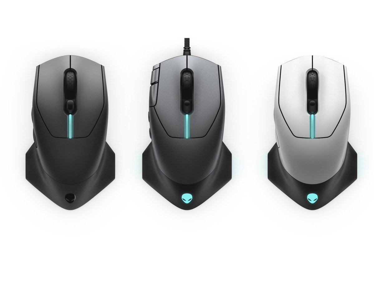 Alienware, mouse gaming AW310M, AW510M y AW610M, GamersRD