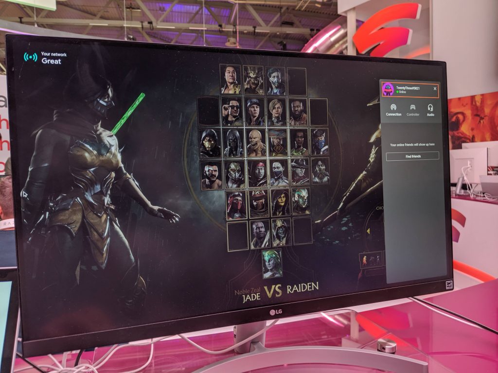 Primer vistazo a la interfaz de Google Stadia mostrada en Gamescom 2019