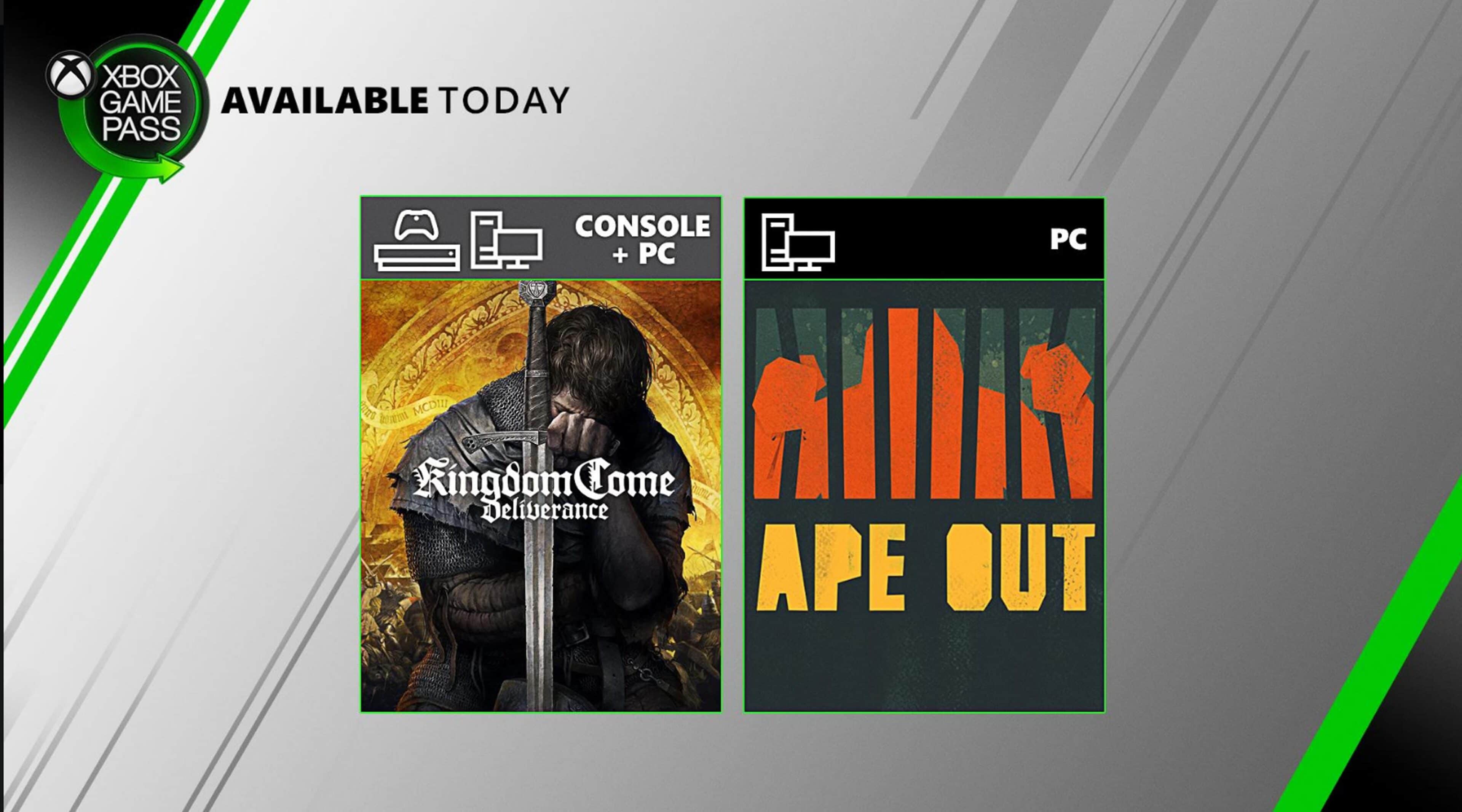 Xbox Game Pass agrega dos nuevos juegos al servicio