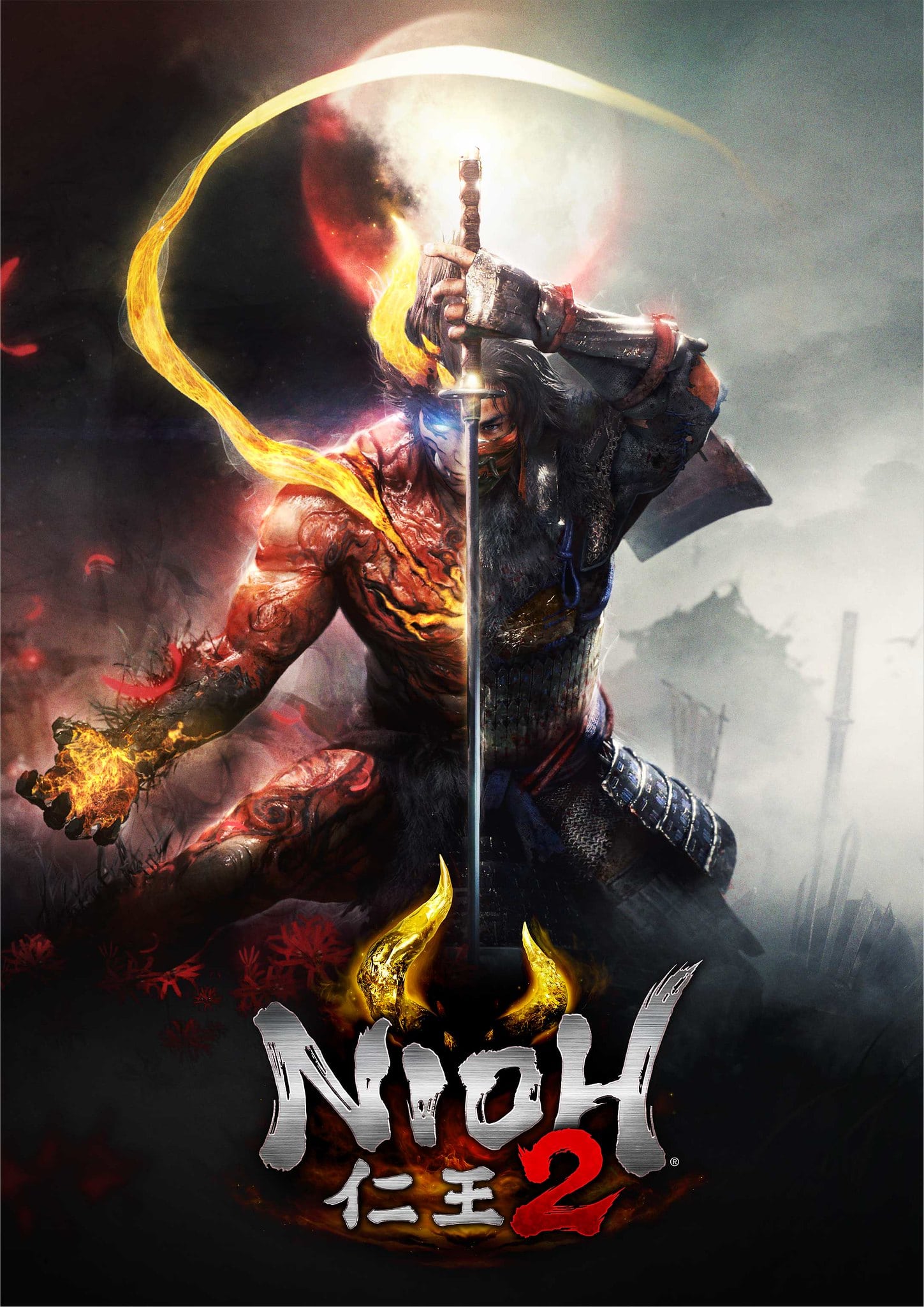 Nioh 2 muestra al personaje principal en imágenes