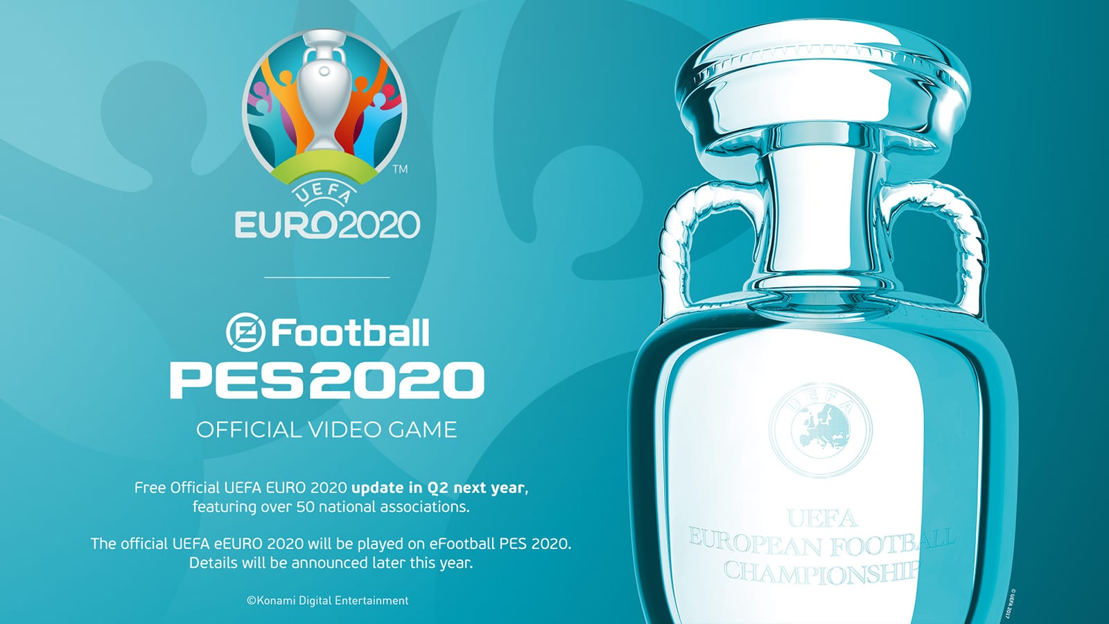 PES 2020, Euro 2020, Eurocopa 2020, Konami, PS4, PC, Xbox One