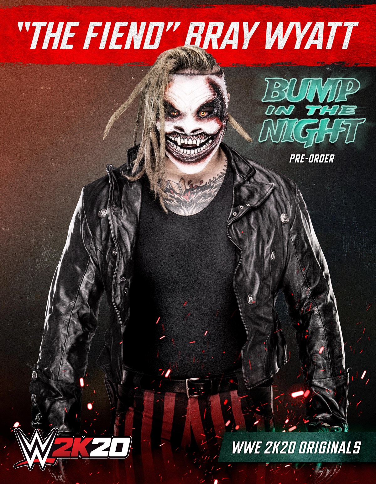 The Fiend, Bray Wyatt Headlines First WWE 2K20 Originals Pack , Bump in the Night,GamersRD