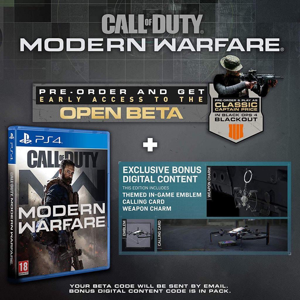 Los Amuletos de Armas volverán en Call of Duty: Modern Warfare