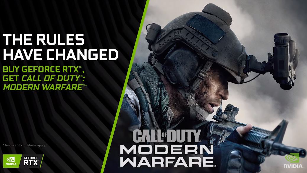 Call of Duty, Modern Warfare, Activision, NVIDIA, RTX, Bundle, GamerSRD