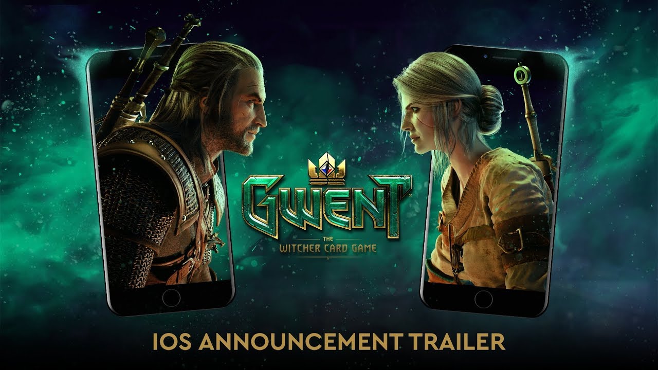 GWENT The Witcher Card Game iOS Announcement Trailer, GamersRD