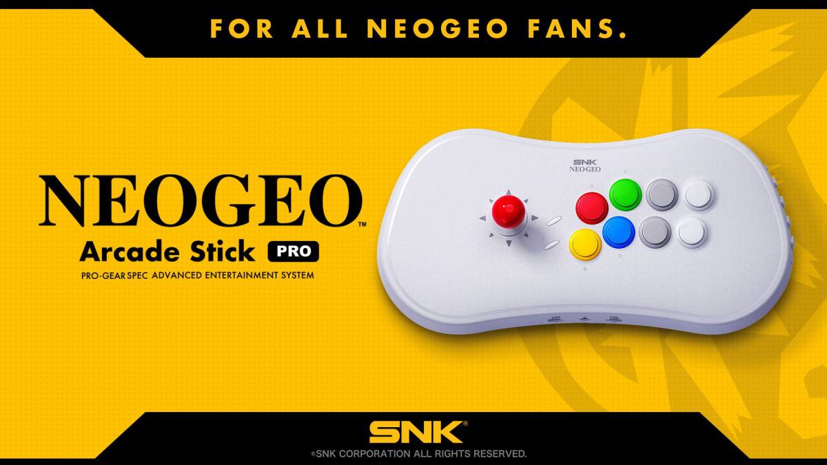 NEO GEO, NEO GEO Arcade Stick Pro, SNK
