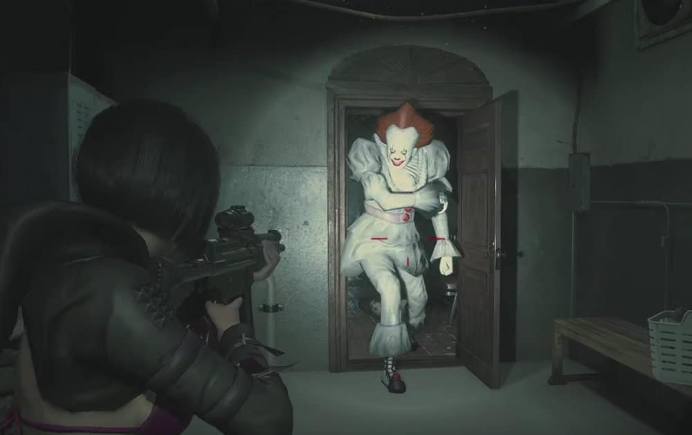 Resident Evil 2 mod , IT Pennywise, GamerSRD