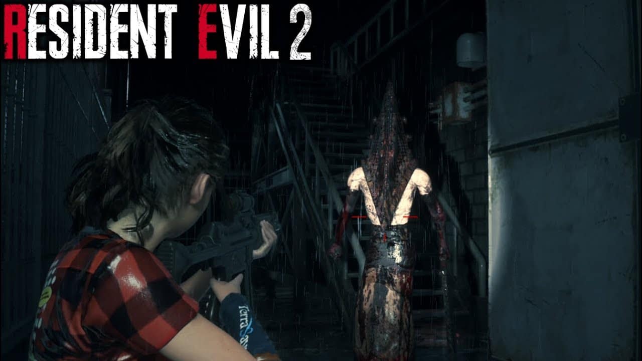 Pyramid Head from Silent Hill in RE2 Remake , mod, GamerSRD
