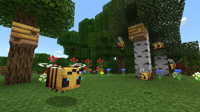 Abejas Buzzy Bees ,Minecraft, GamersRD