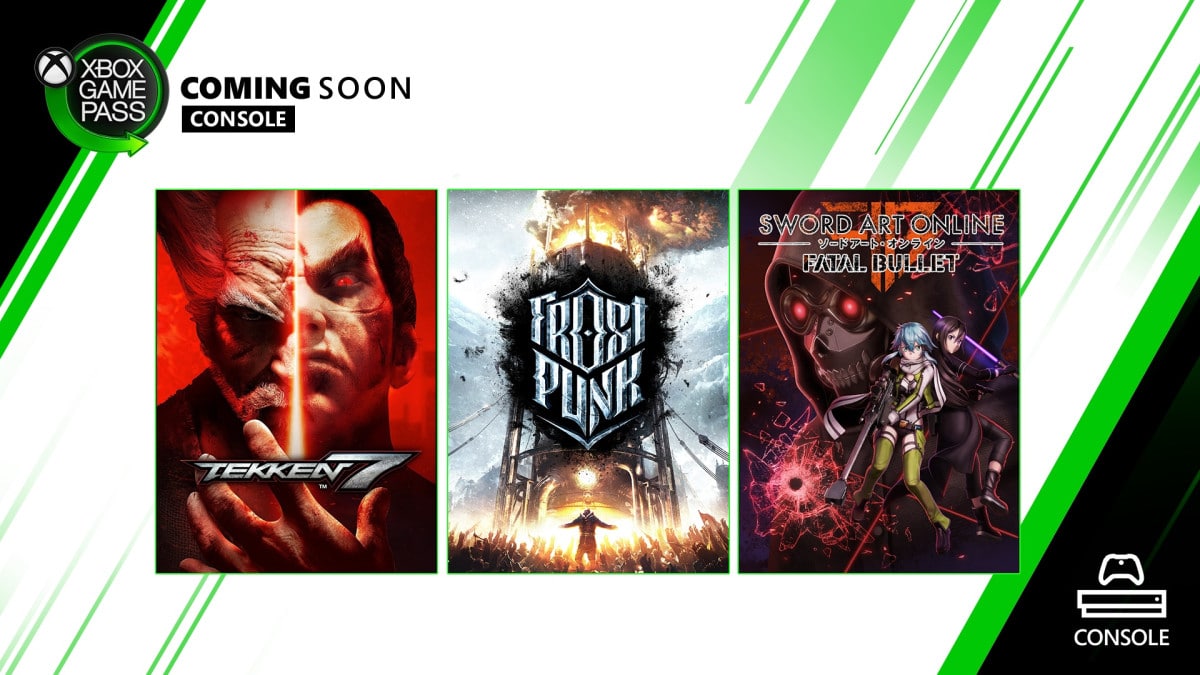 Tekken 7, Frostpunk y Sword Art Online Fatal Bullet se unirán a Xbox Game Pass pronto GamersRD