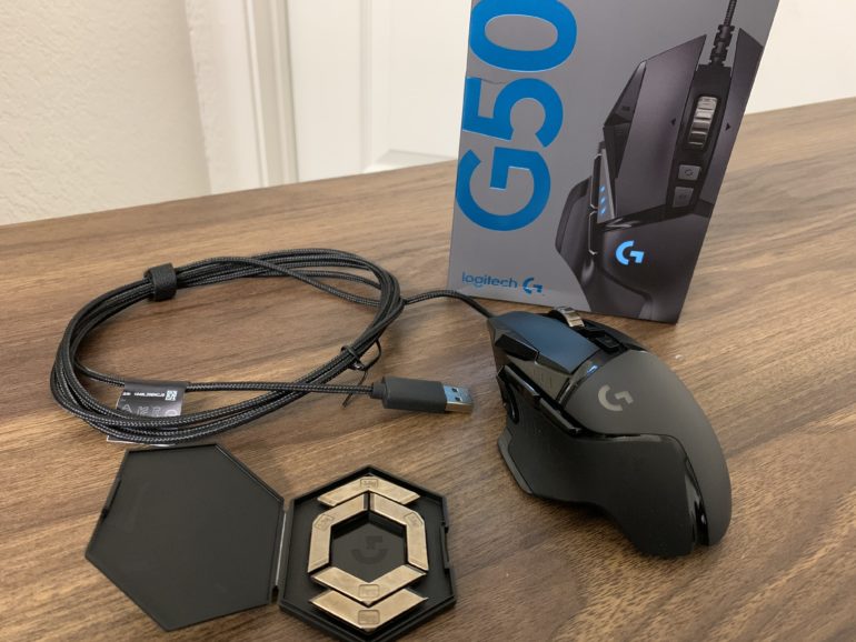 Logitech G502 Hero Gaming Mouse Review 8802