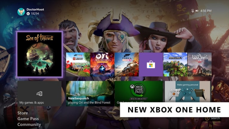 New-Xbox-One-HomeMicrosoft, GamersRD