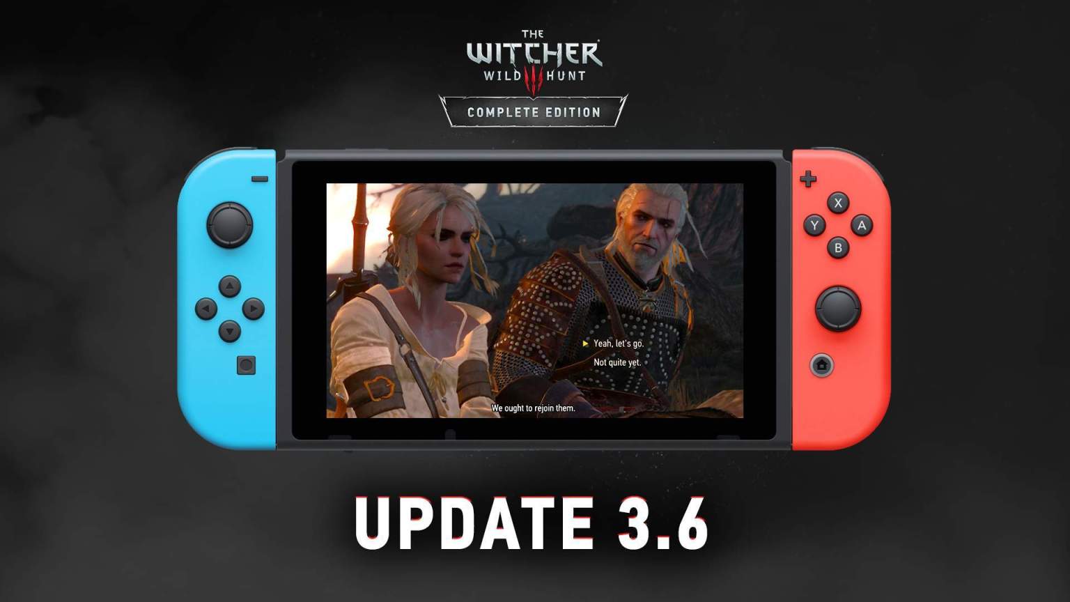 The Witcher 3 para Nintendo Switch ya tiene Cross-Save con PC