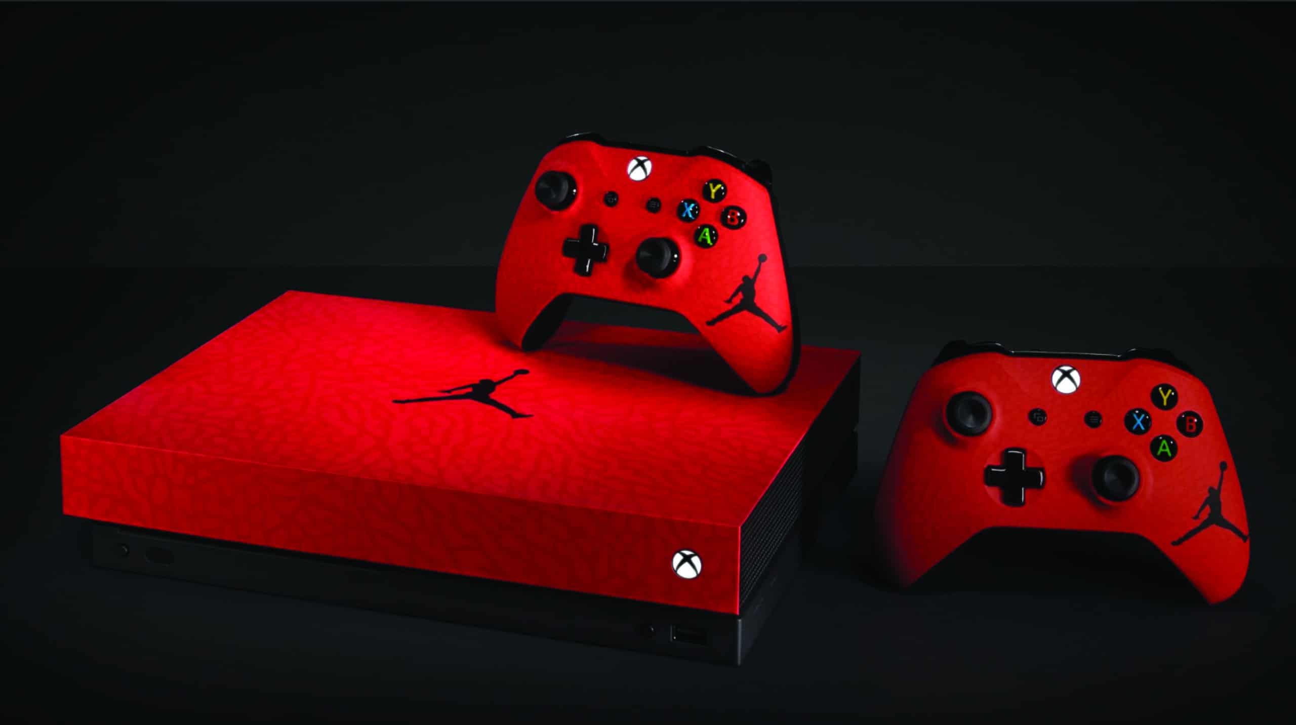 Microsoft y Nike crearon un Xbox One X personalizada