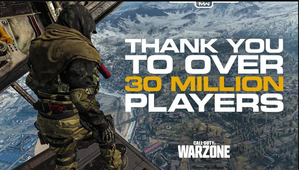 call of duty warzone 30 millones de jugadores gamersrd