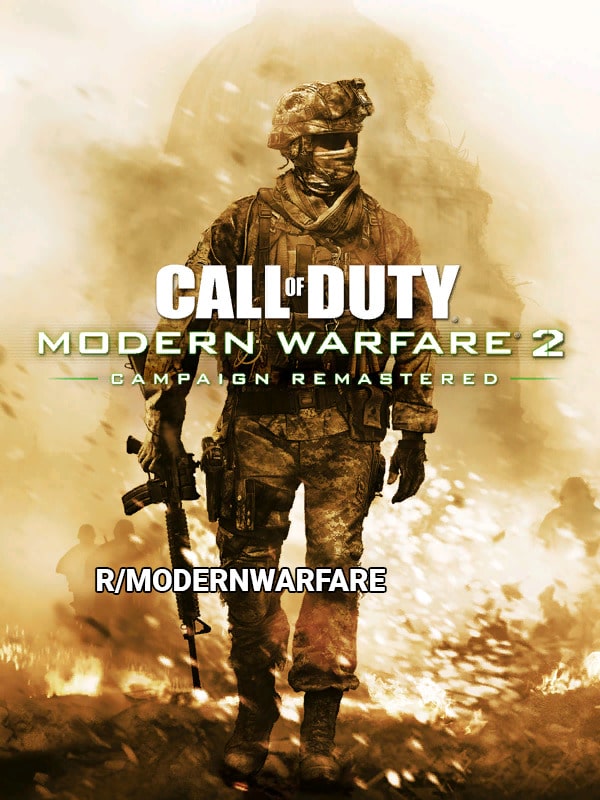 Call of Duty: Modern Warfare 2 Remastered filtra su arte de portada