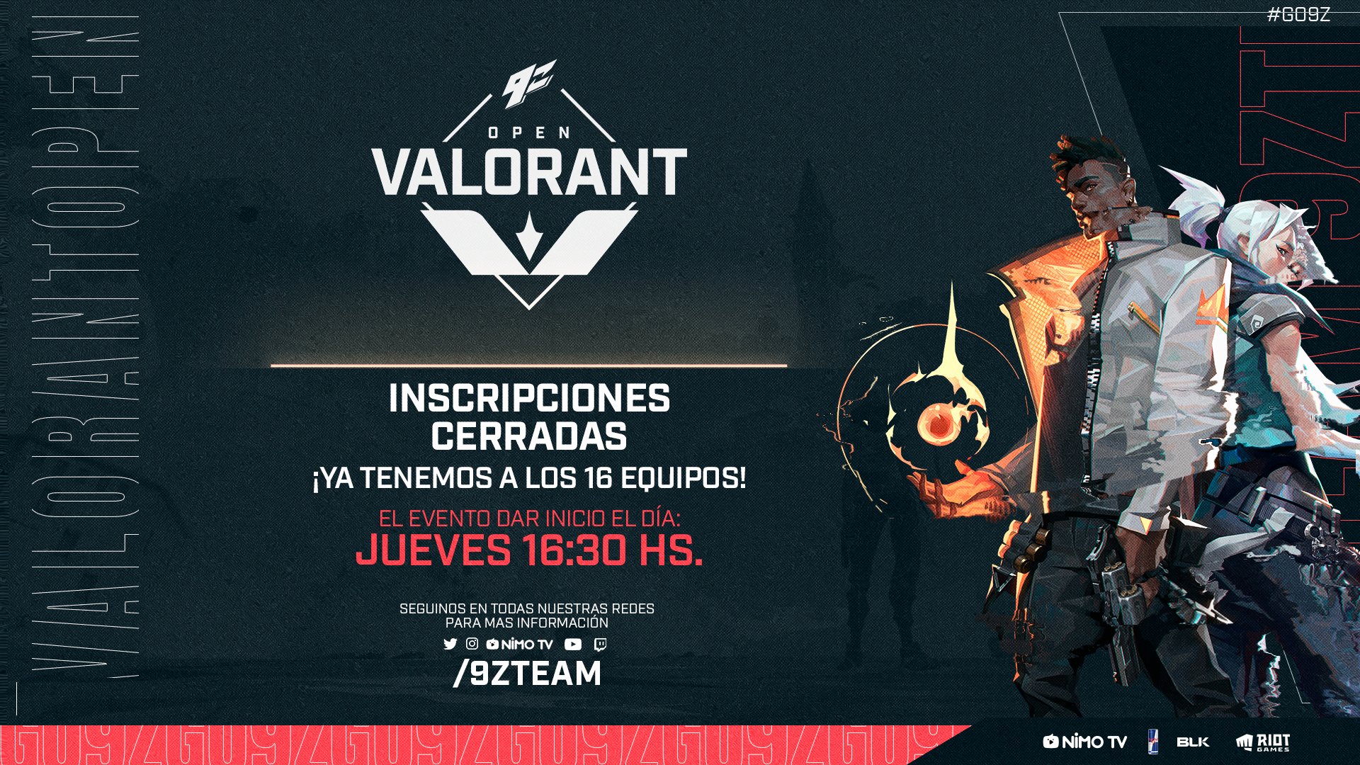 9z Team Valorant Open, GamersRD